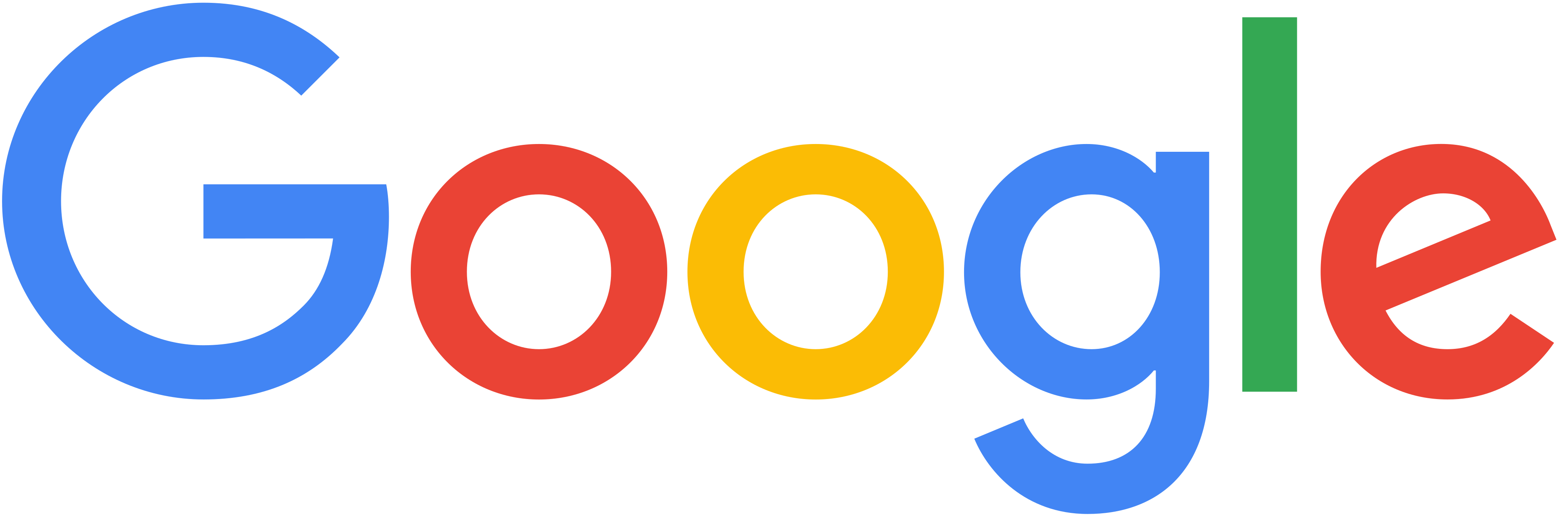 Colorful Google logo with letters G, o, o, g, l, e in blue, red, yellow, blue, green, and red.